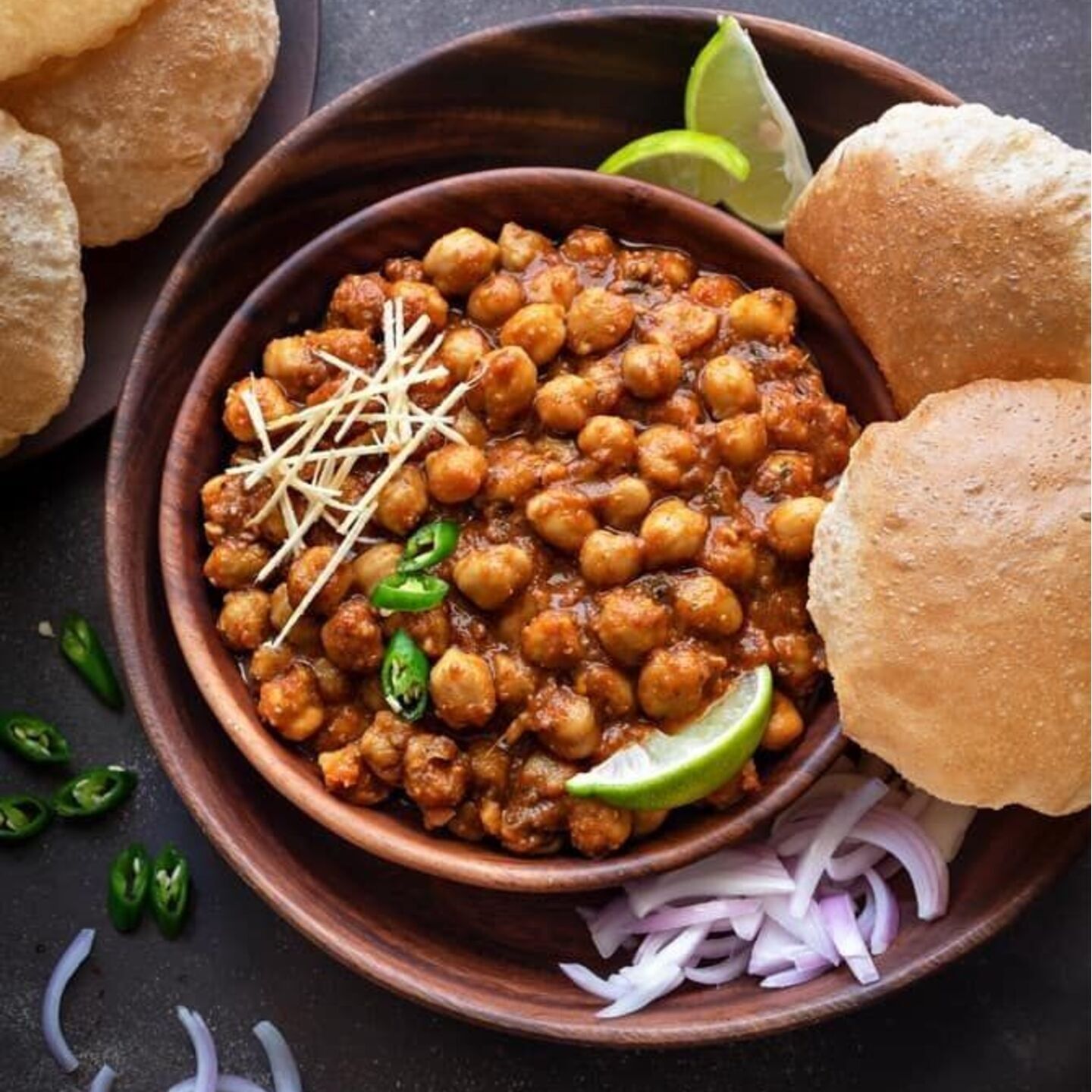 Chole Bhature 1 Portion