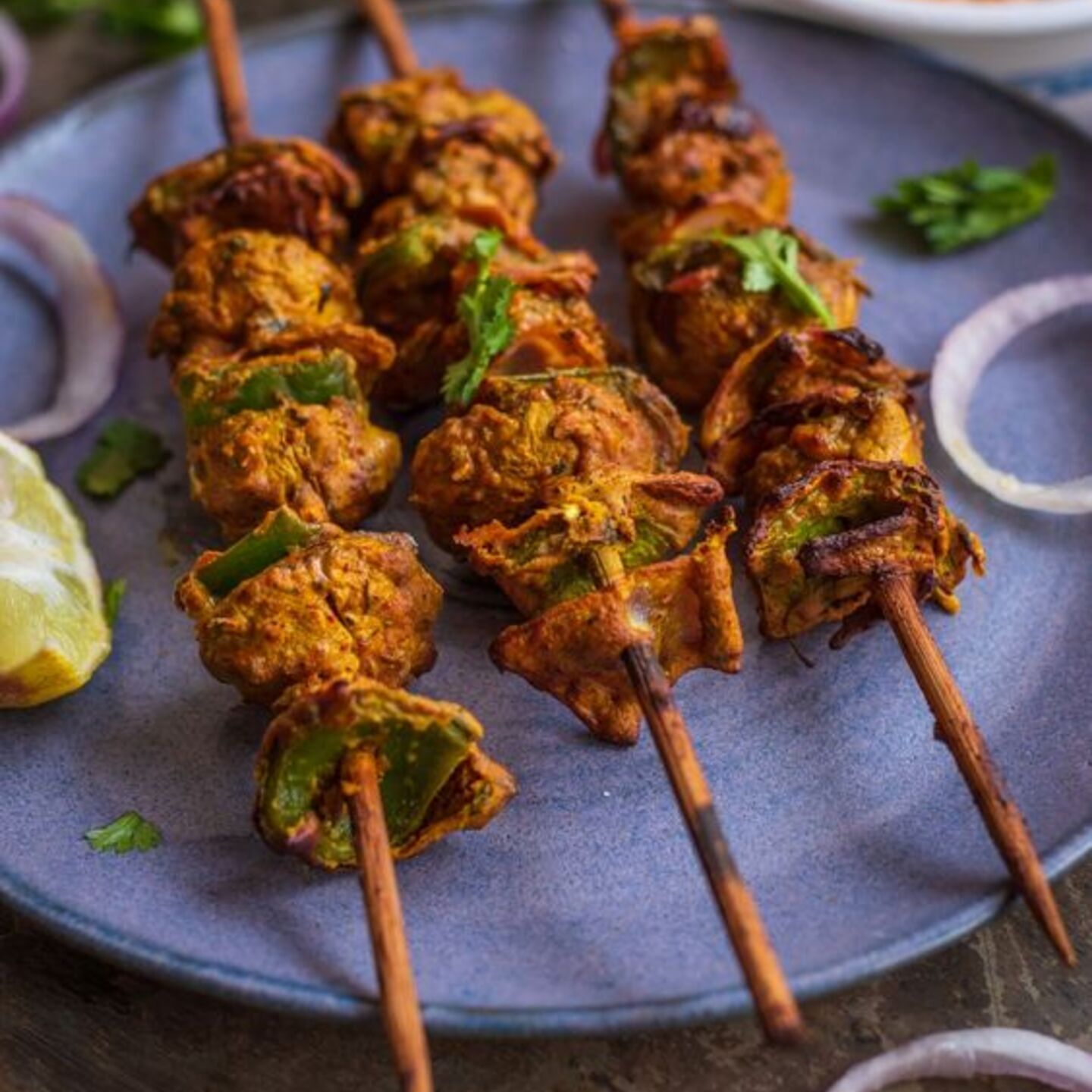 Mushroom Tikka 1 Portion