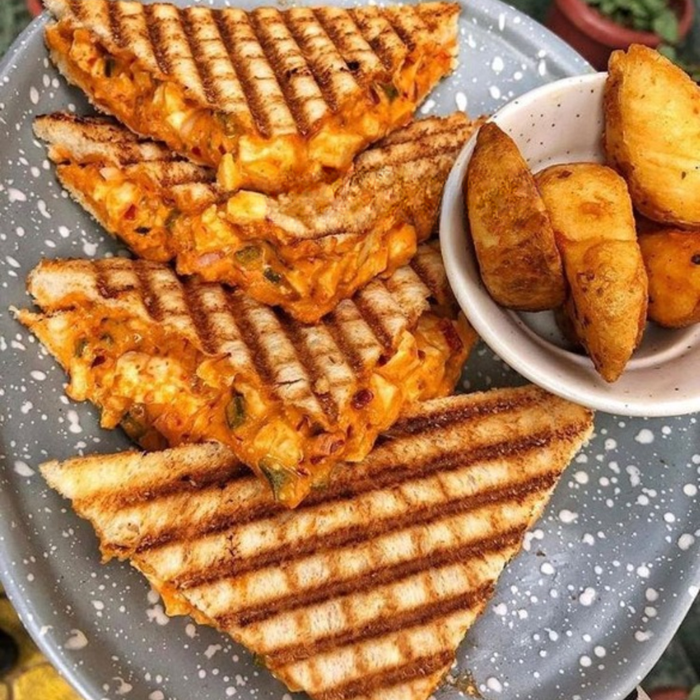 Paneer Tikka Sandwich 1 Portion