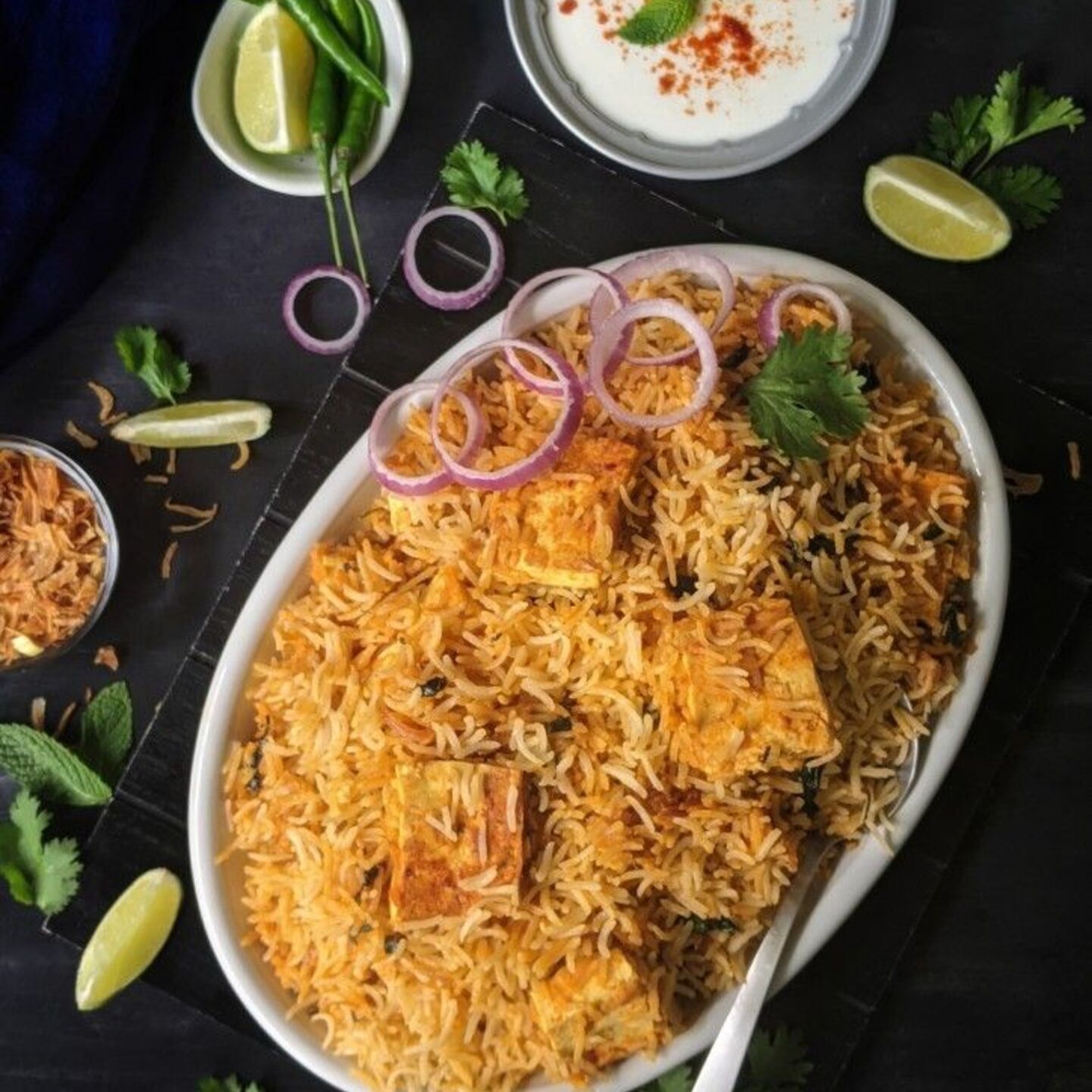 Paneer Makhni Biryani 1 Portion