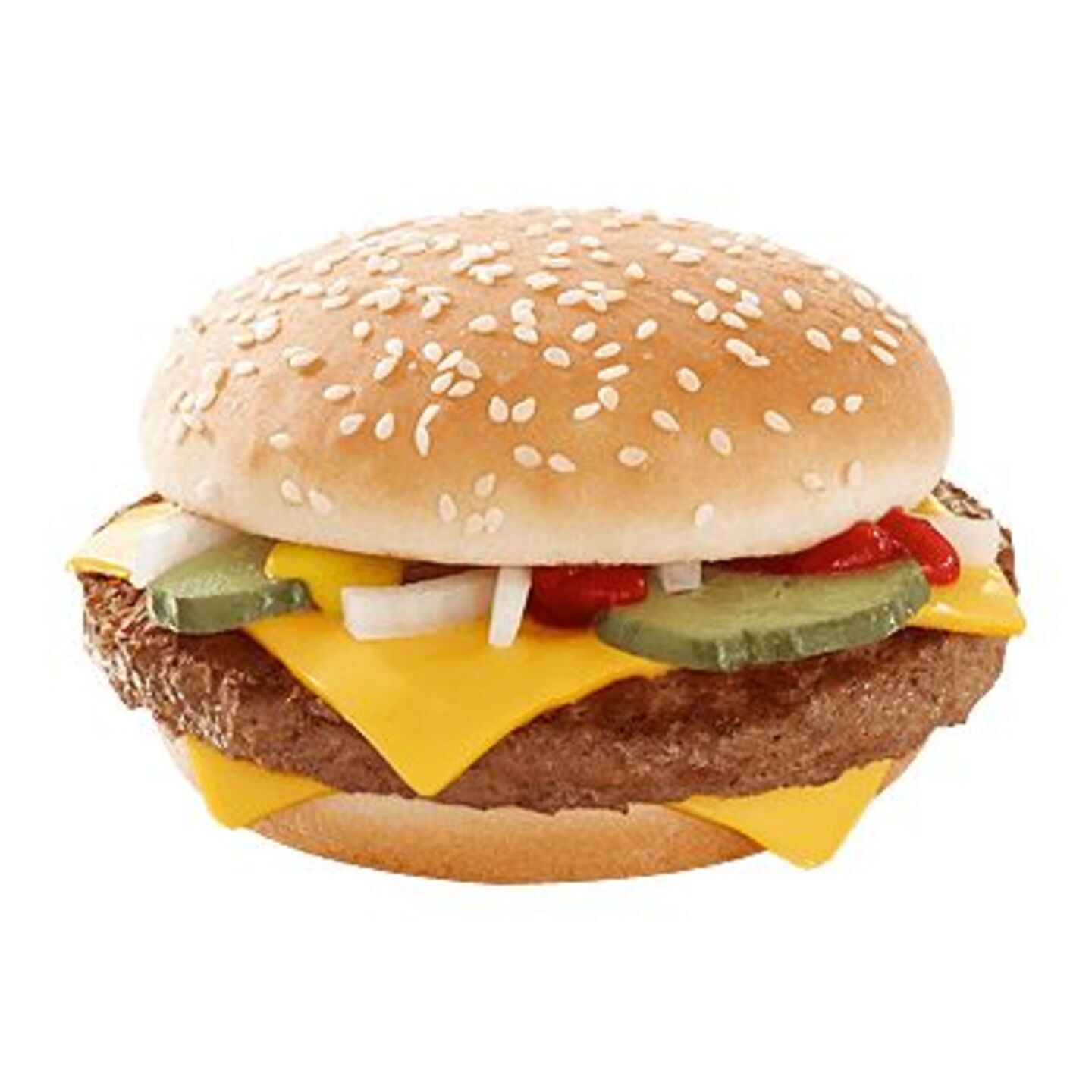 Double Cheese Vegetable Burger 1 Portion