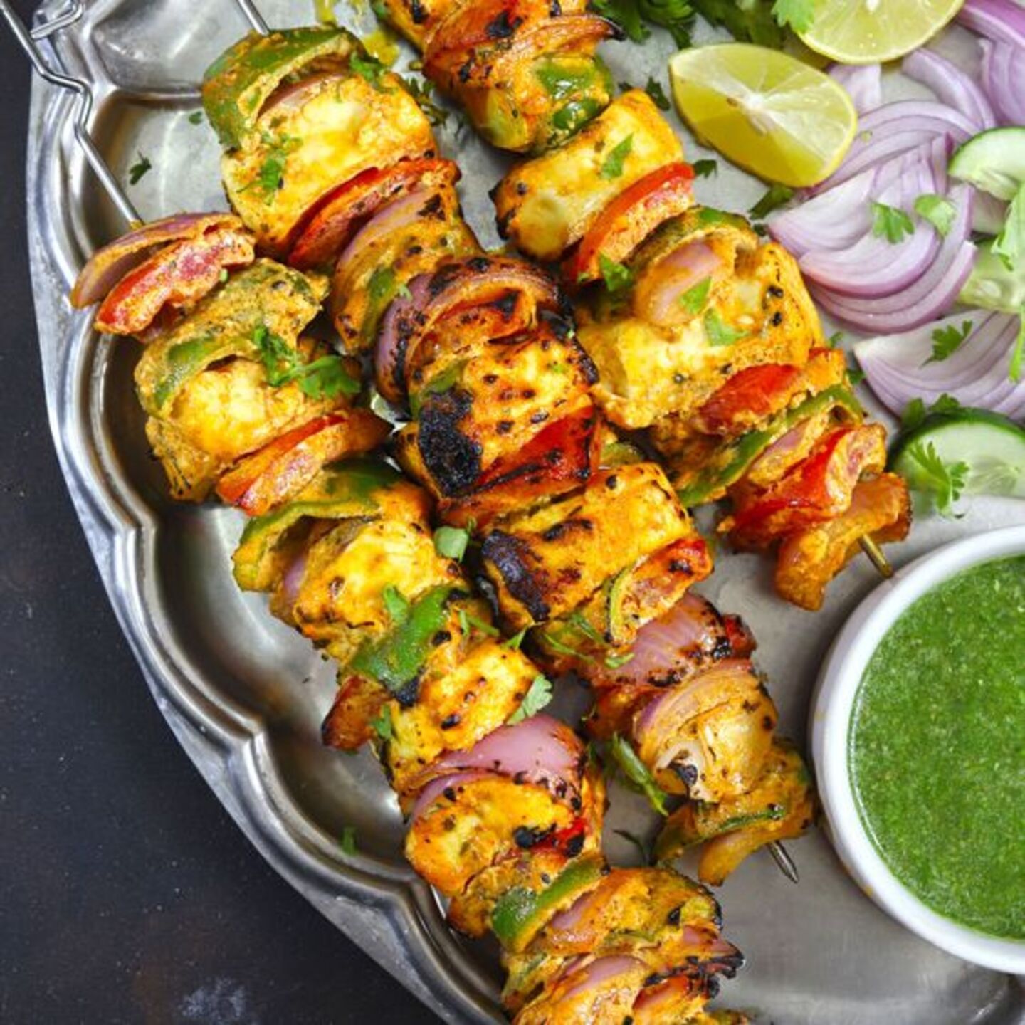 Kali Mirch Paneer Tikka 1 Portion