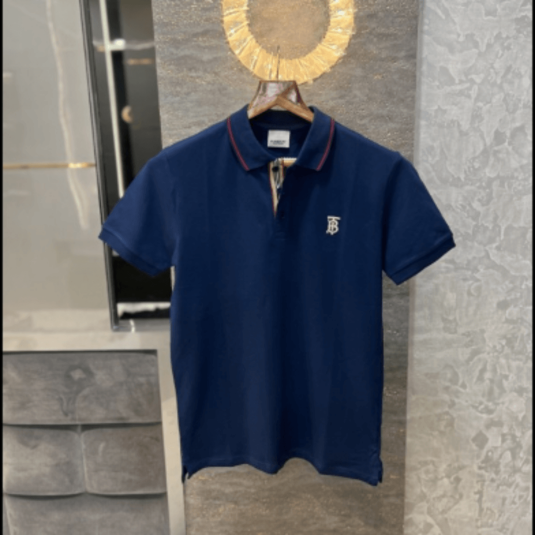 Burberry London Navy blue Polo t-shirt 