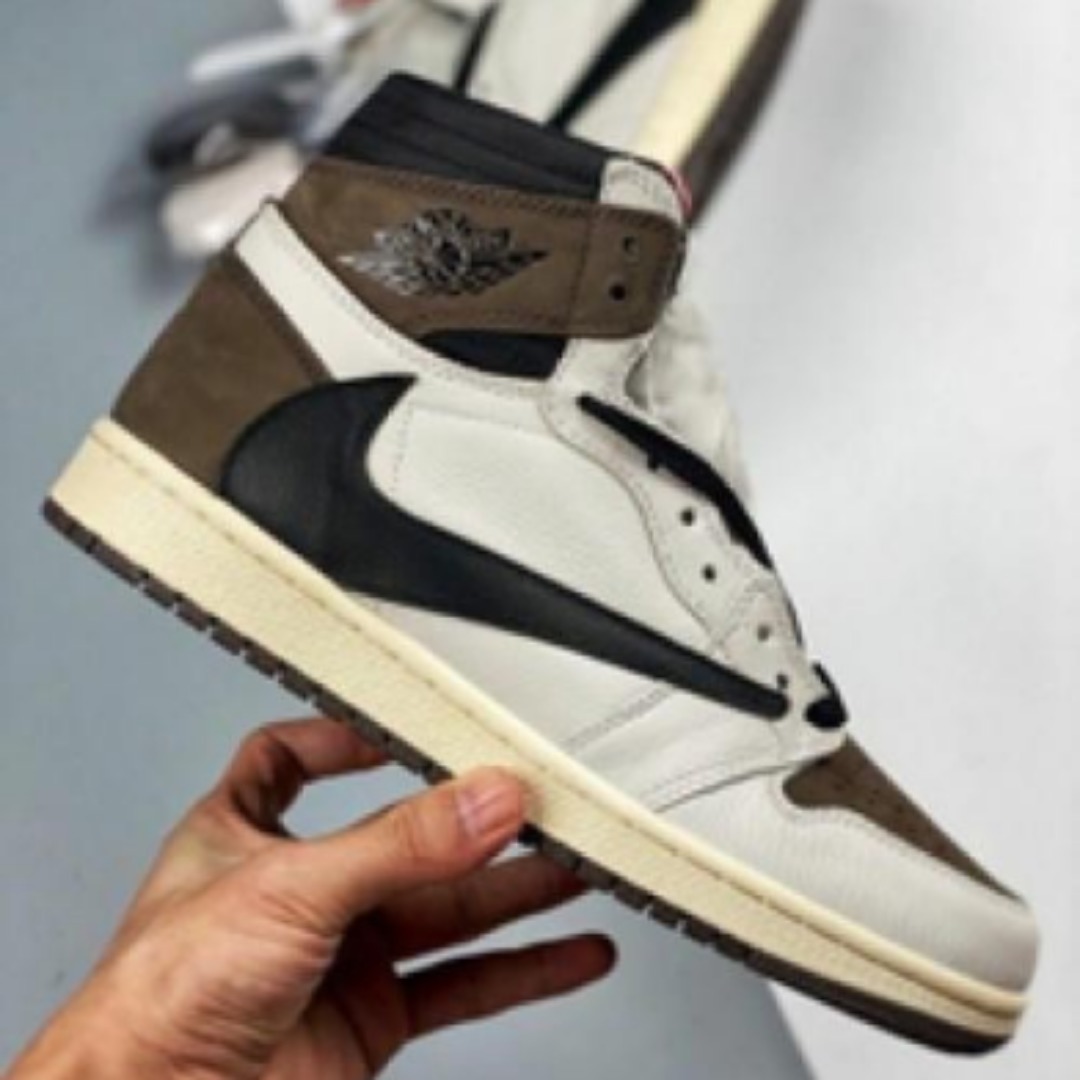 Nike x Travis Scott reverse scoop shoe