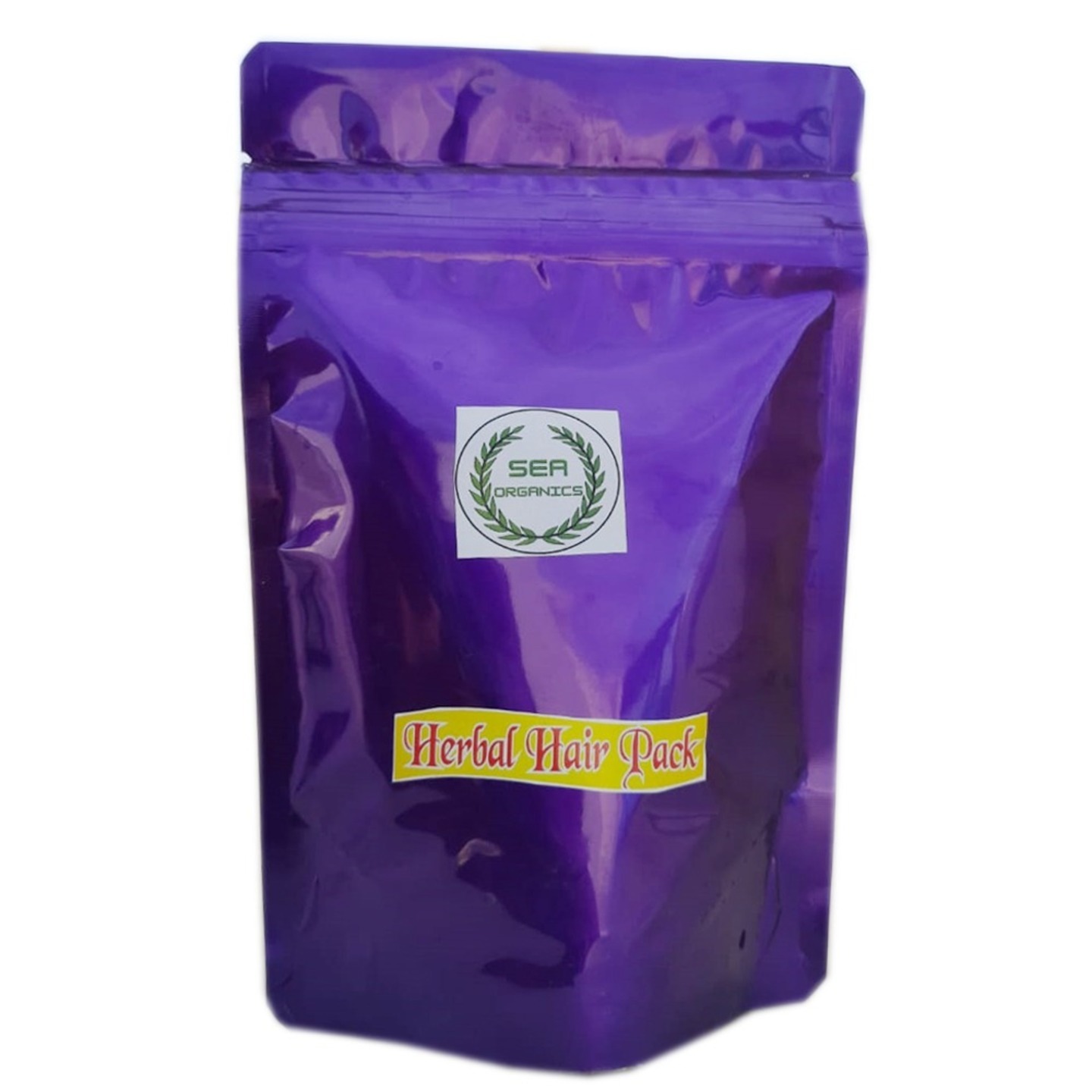SEA HERBAL HAIR PACK - 75 Grams - Reduces body heat, hair problems and dandruffs, improves hair growth, silky and shiny