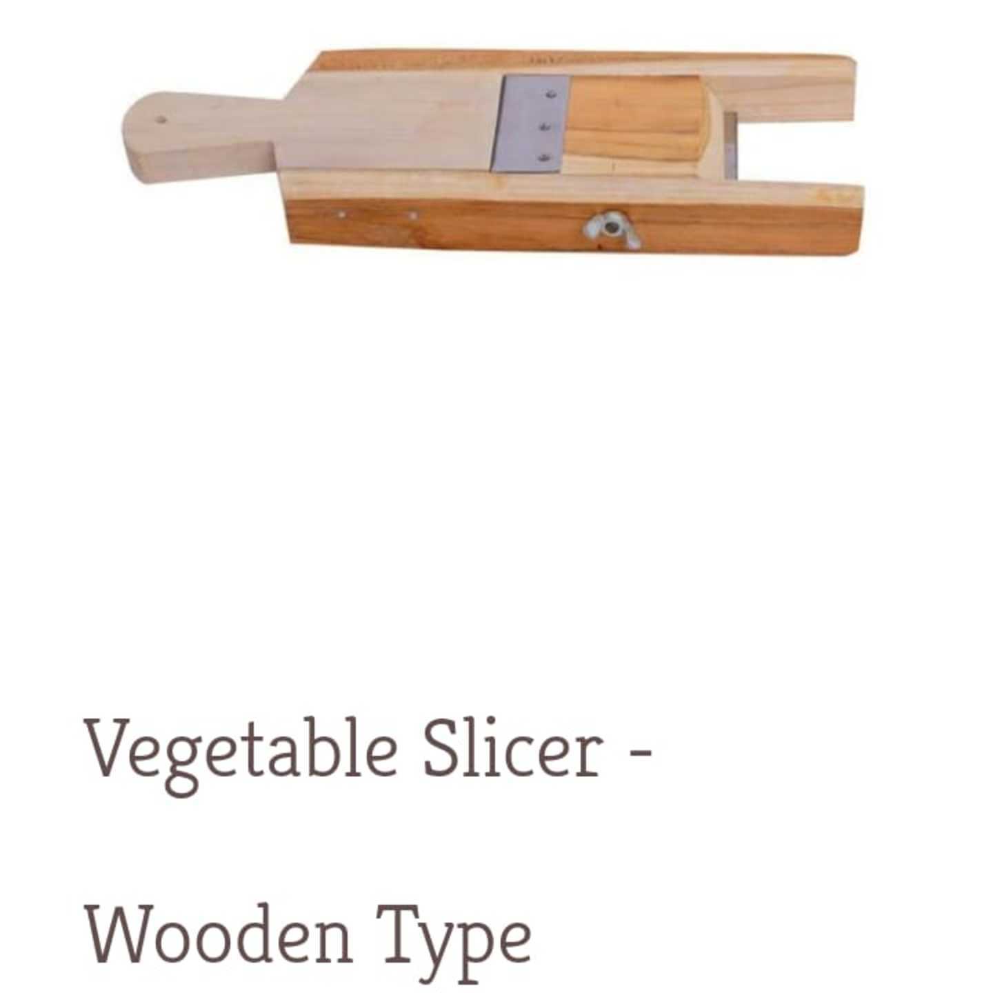 P V Enterprises Wooden Vegetable Slicer - Wood bajji Slicer