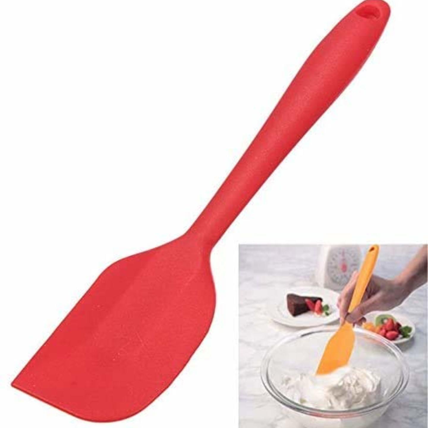 Silicone Rubber Spatula Food Grade Set Kitchen Utensils for Baking Cooking and Mixing High Heat Resistant Non Stick Dishwasher