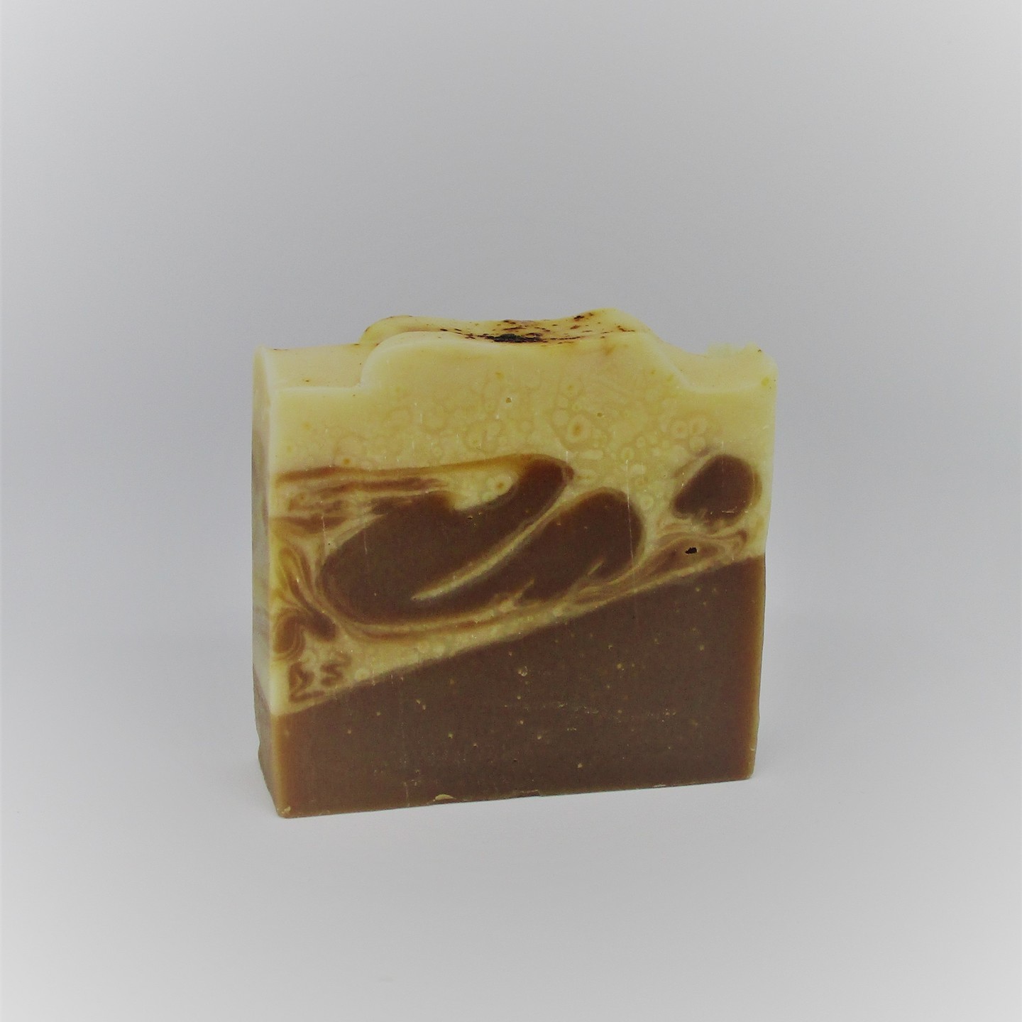 Cocoa Cream Cinnamon handcrafted natural organic face & bath bar