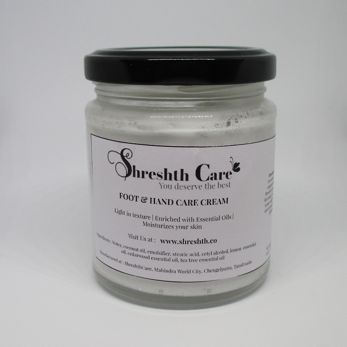 Shreshth Care Foot & Hand  Cream enriched with shea butter