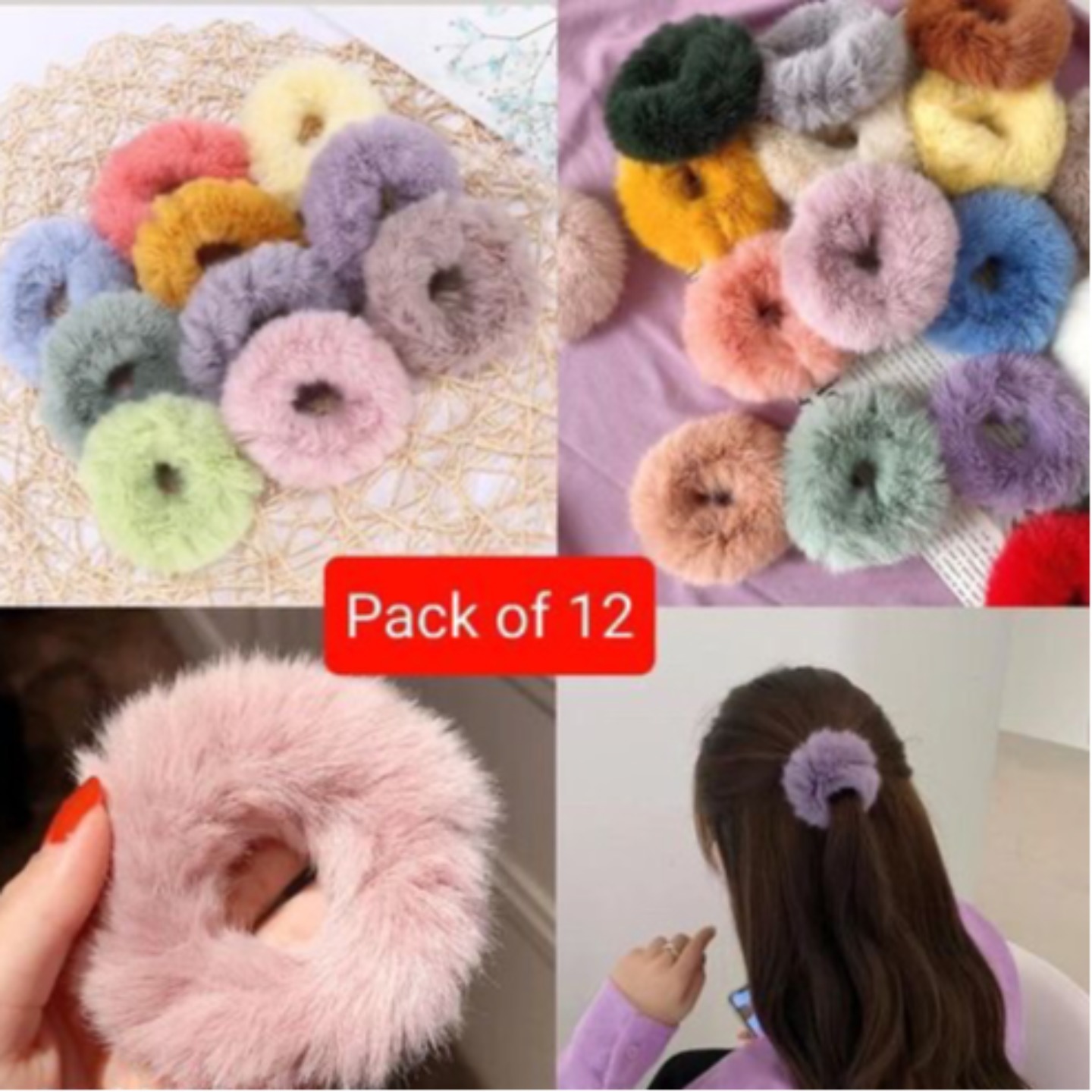 Furry Scrunchies