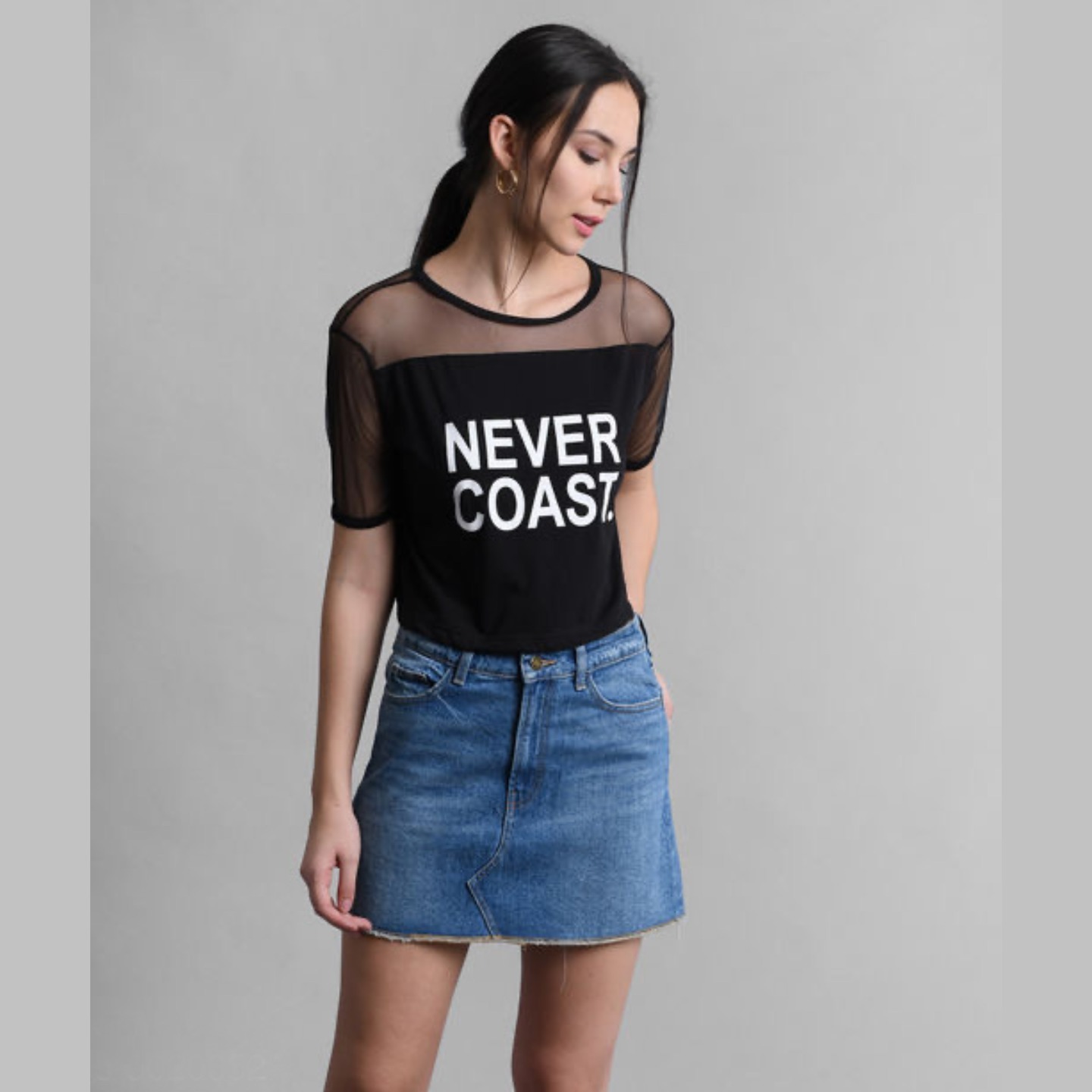 Never coast net top