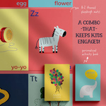 A for Alphabet, B for Book An Interactive learn-through-play Combo