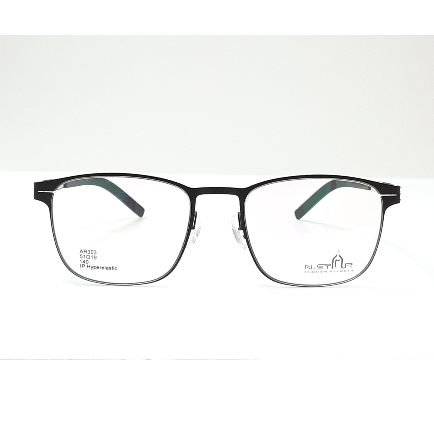 N STAR eyewear AR303 Black-Silver color