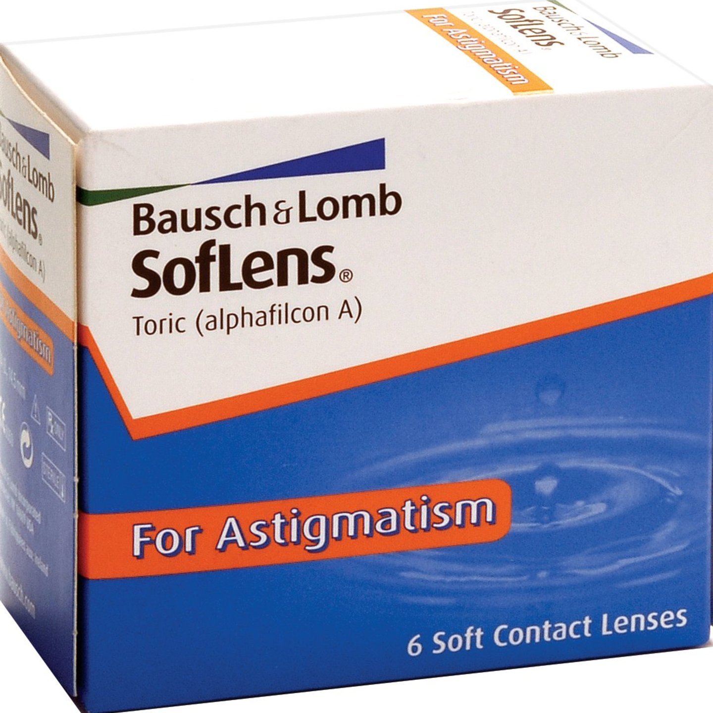 Soflens Toric for Astigmatism monthly disposable contact lenses