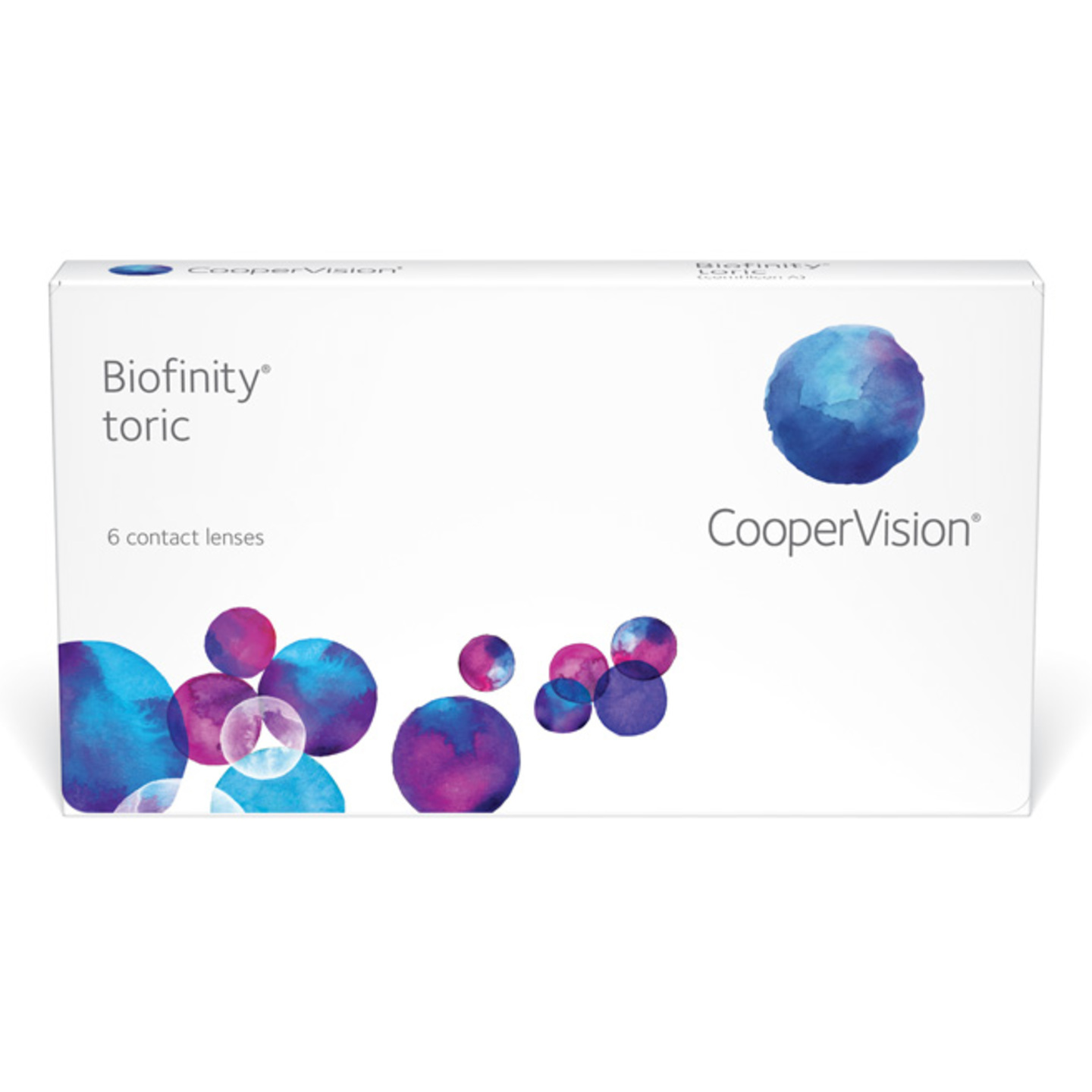 Biofinity Toric monthly contact lenses