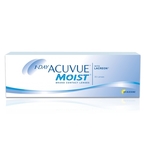 1 Day Acuvue Moist daily disposable contact lenses