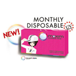 Maxim Monthly Color Disposable contact lenses French Series pink box