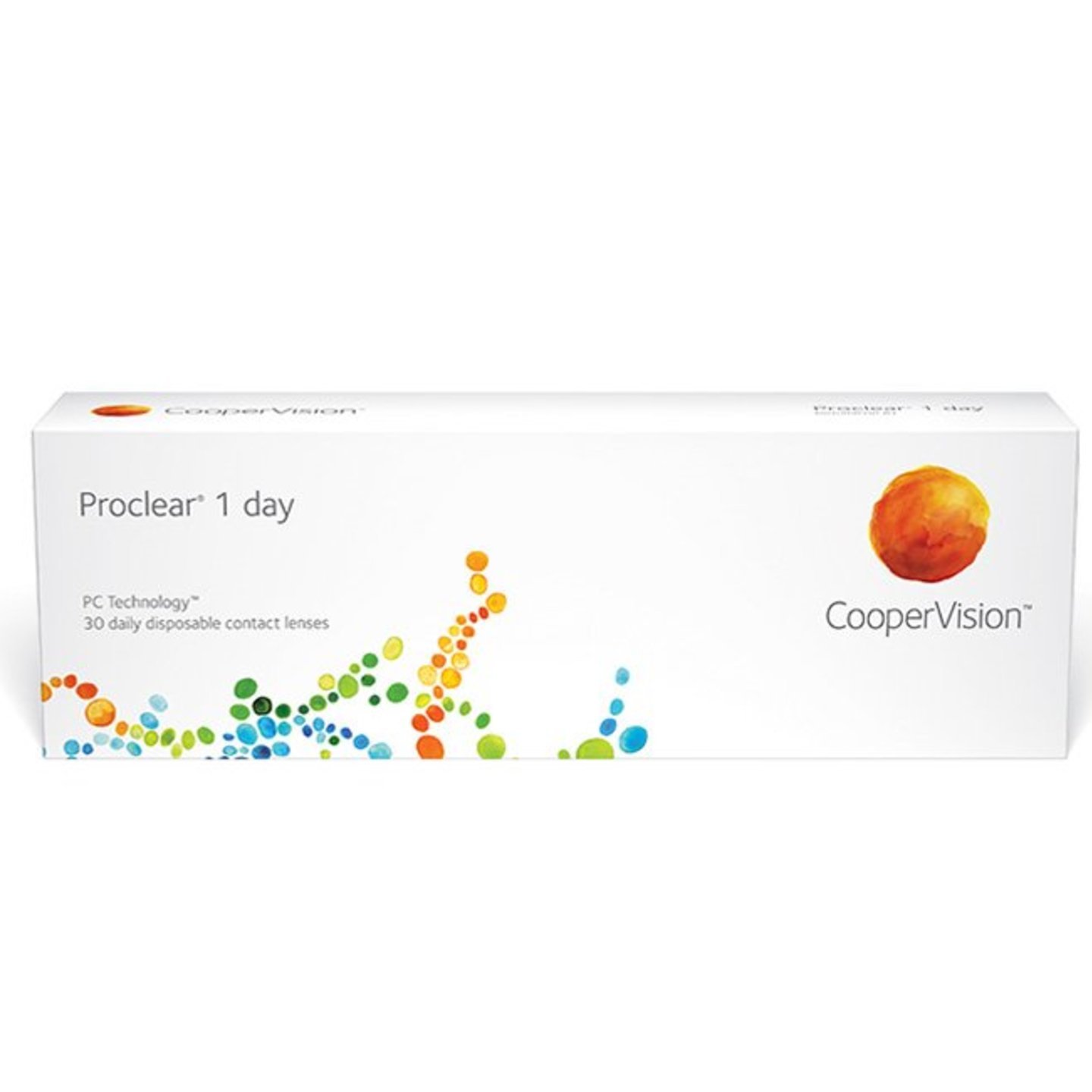 Proclear 1 day contact lenses