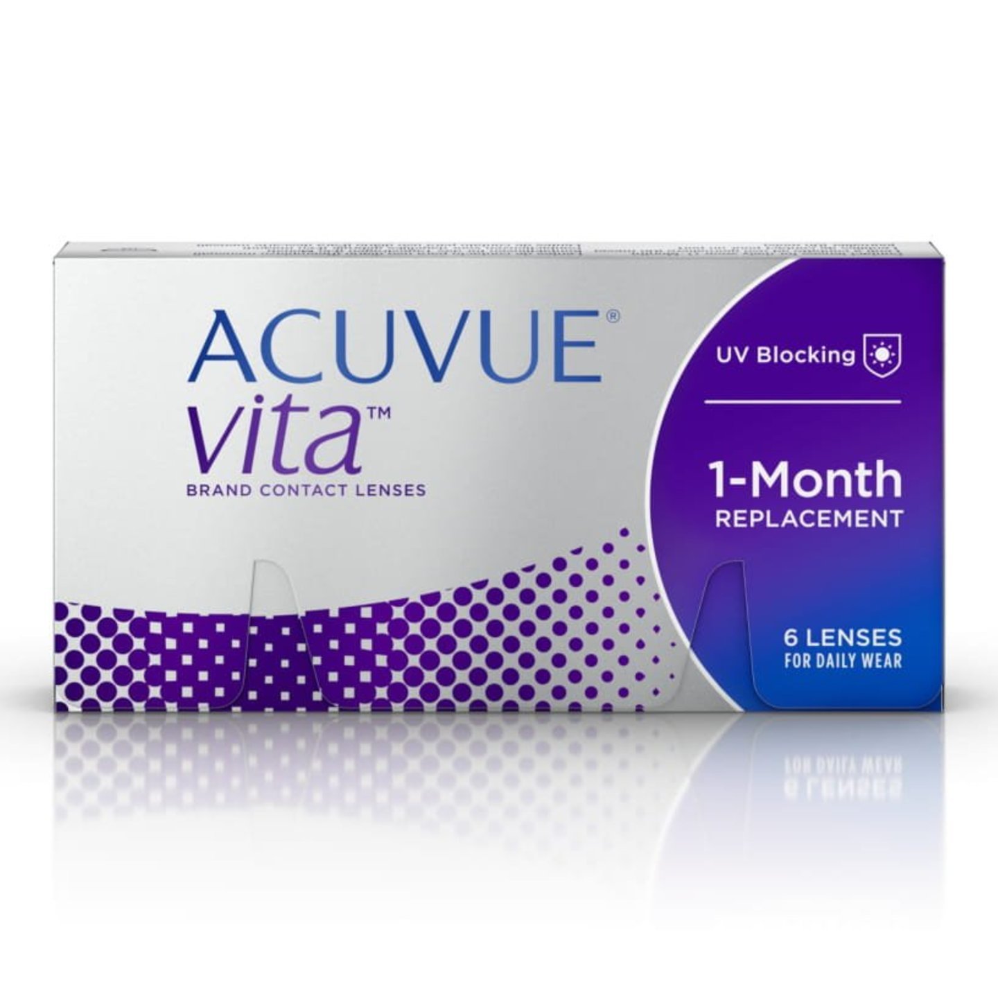 Acuvue Vita monthly disposable contact lenses