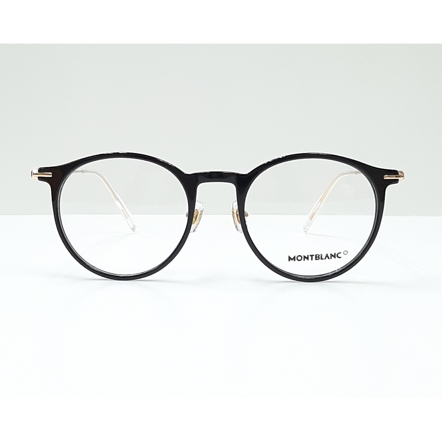 MontBlanc eyewear 0099O Black with Gold temples