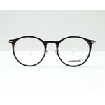 MontBlanc eyewear 0099O Black with Gold temples