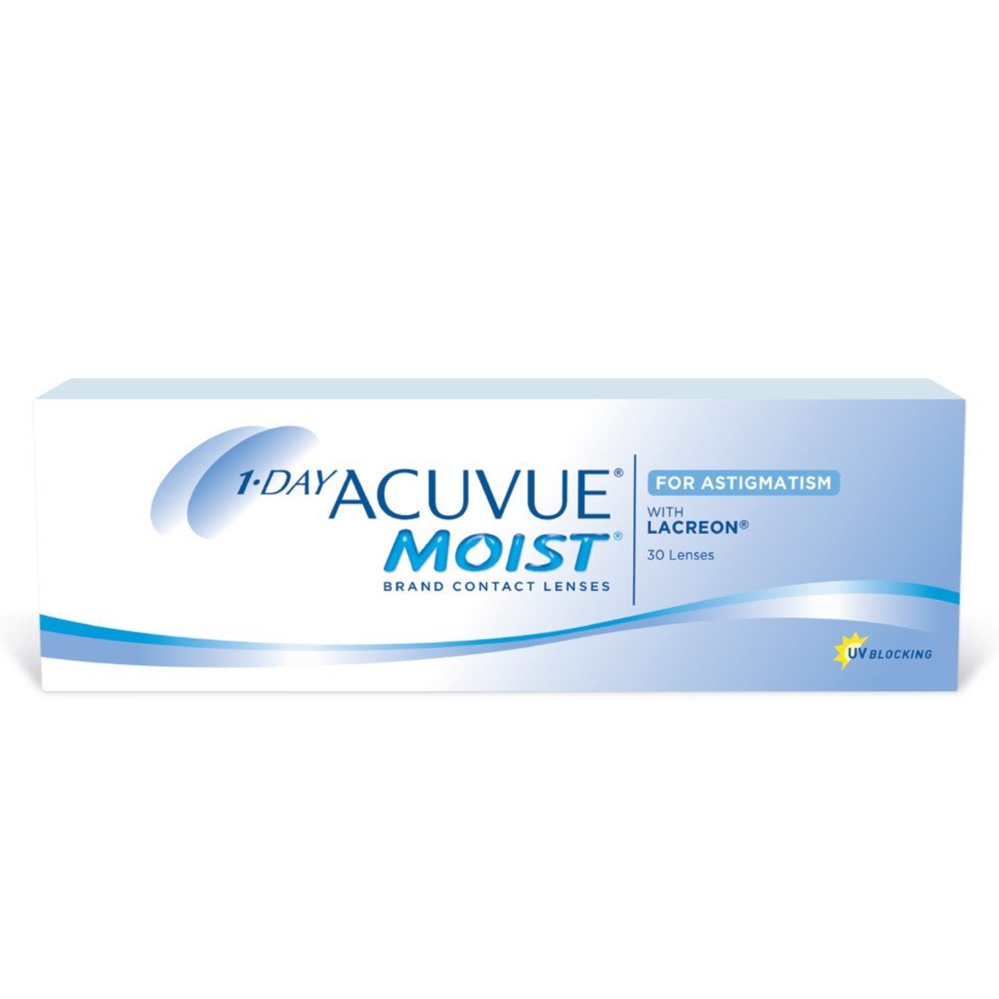 1 Day Acuvue Moist for Astigmatism daily disposable contact lenses