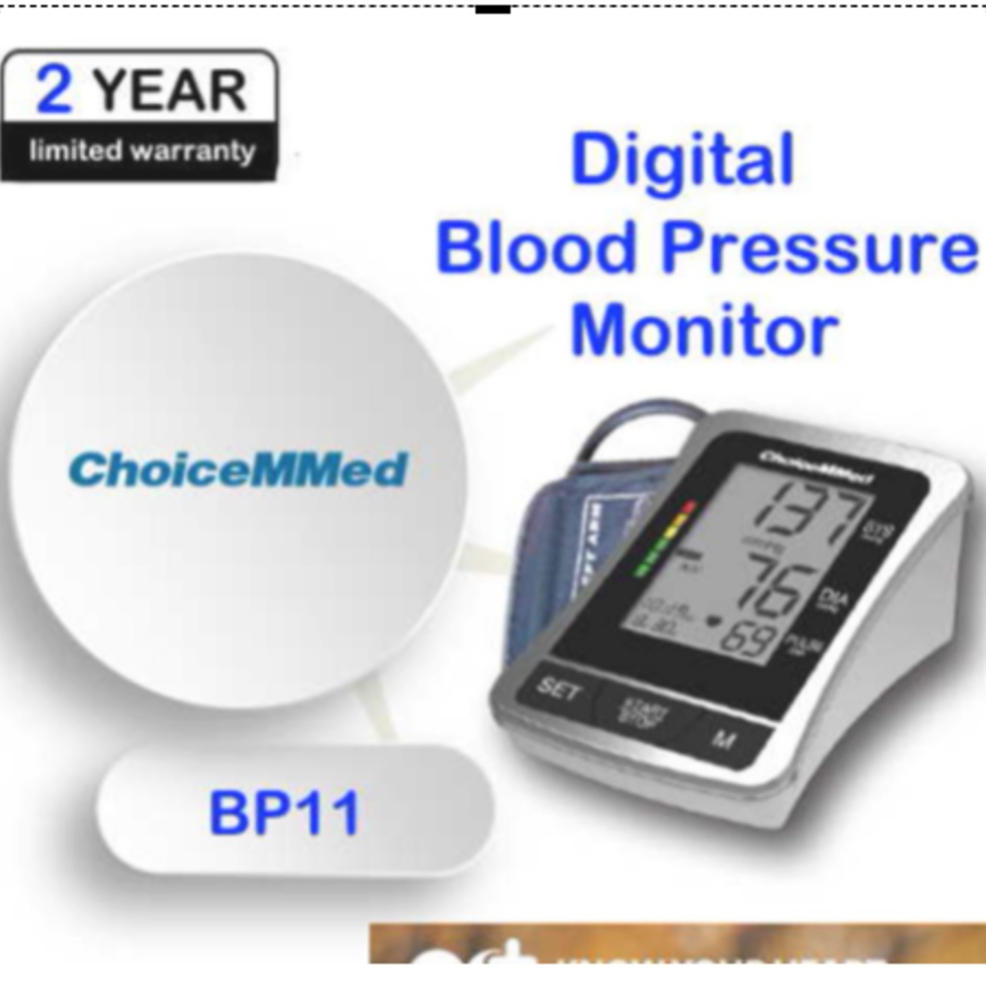 ChoiceMMed Digital Blood Pressure Monitor