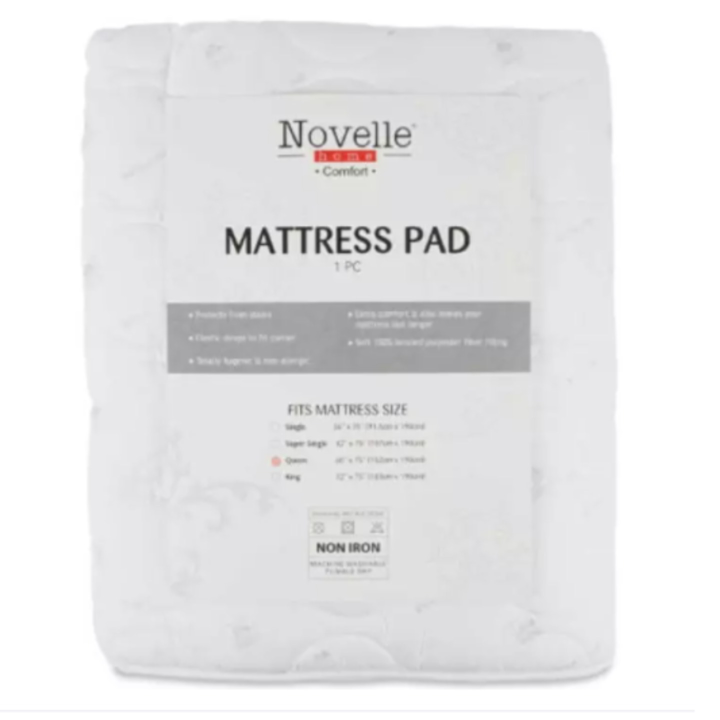 Novelle Home Comfort Mattress Protector Single