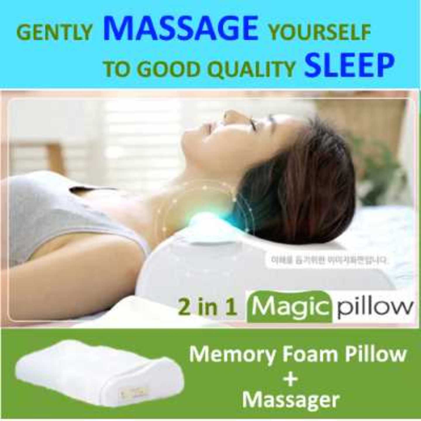 MagicPillow Massage Pillow