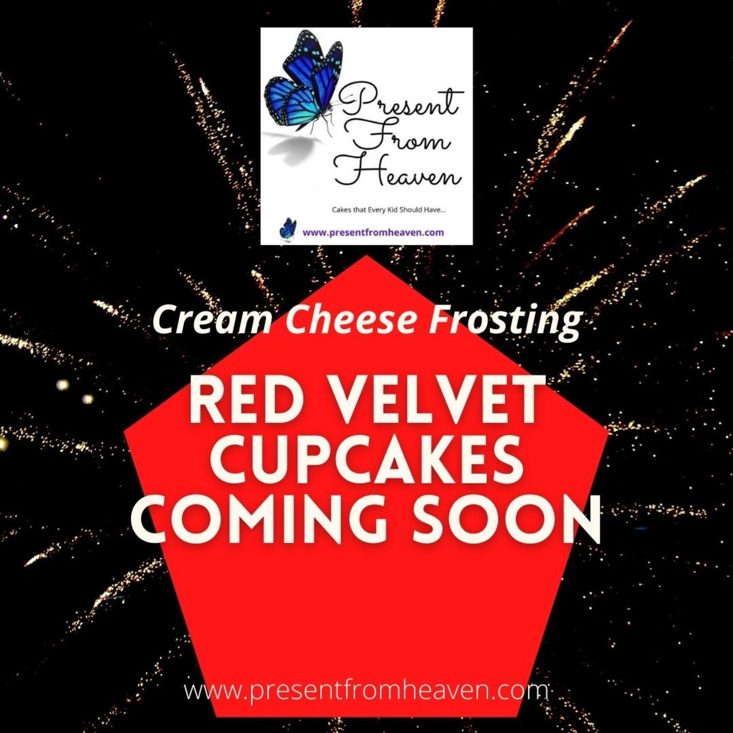 Red Velvet Cupcakes with Cream Cheese Frosting - coming soon
