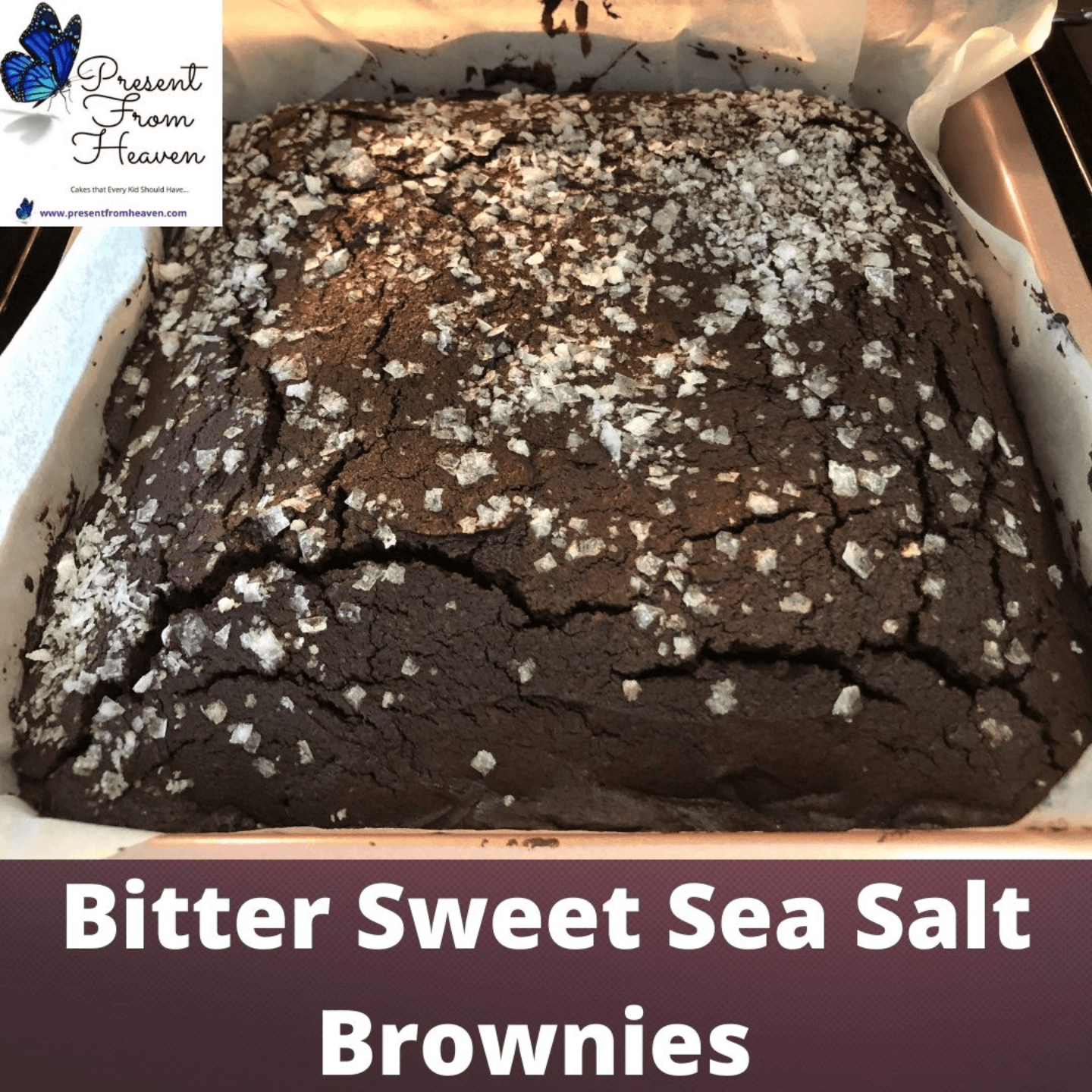 Bitter Sweet Sea Salt Brownies