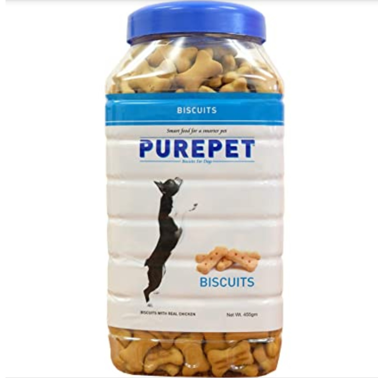 Purepet Biscuit Range Milk Flavour Jar