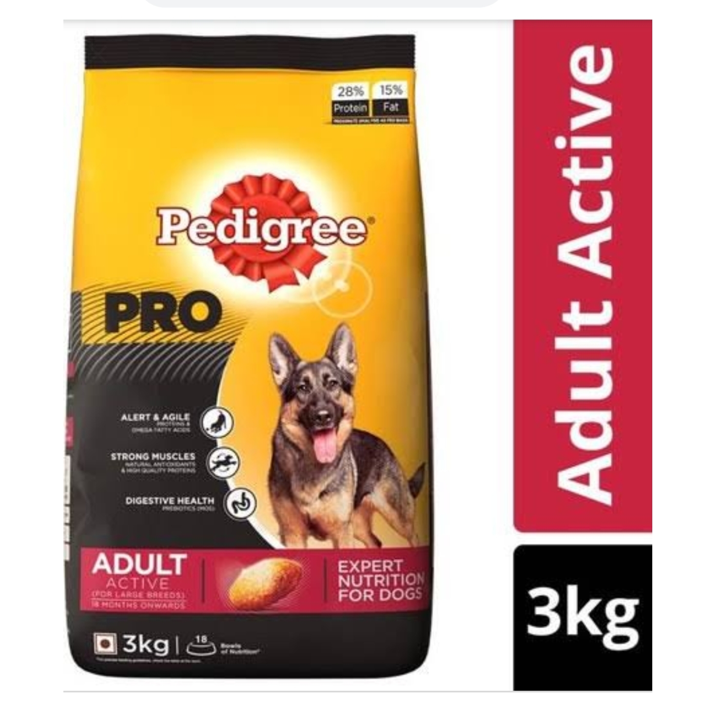 Pedigree Pro Professional Range Active Adult Dog