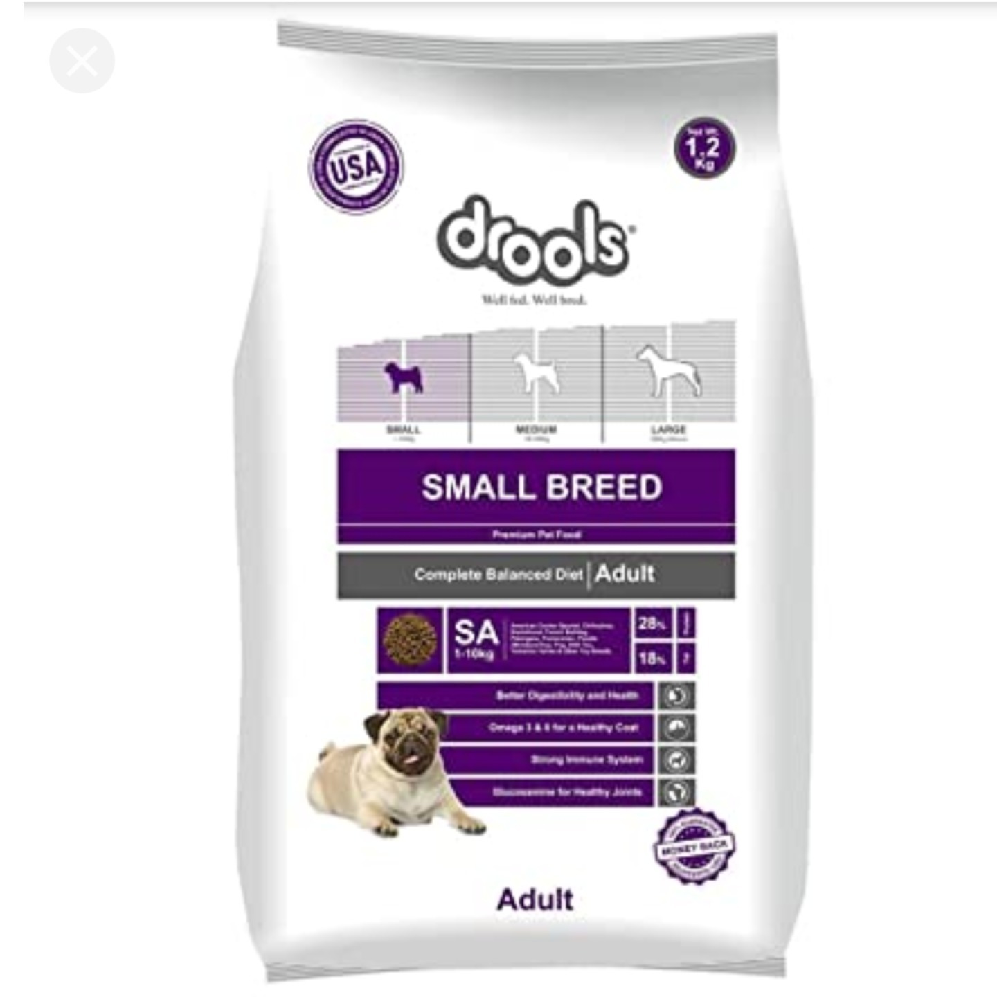 Drools Premium Range Size Specific Small Breed Adult