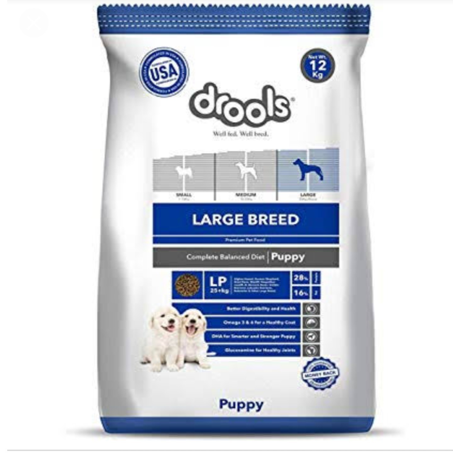 Drools Premium Range -Size Specific Large Breed Puppy