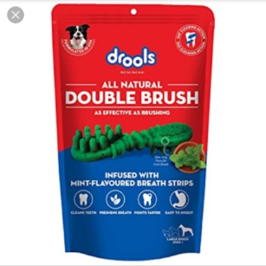 Drools Treats Double Brush Large 10 pcs