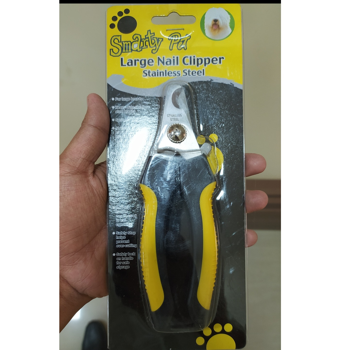 Smarty Pet Large Nail Clippers Stainless Steel