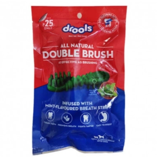 Drools Treats Double Brush Small & Medium 1pcs
