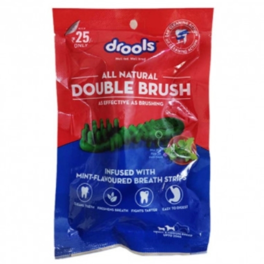 Drools Treats Double Brush Small & Medium 15pcs