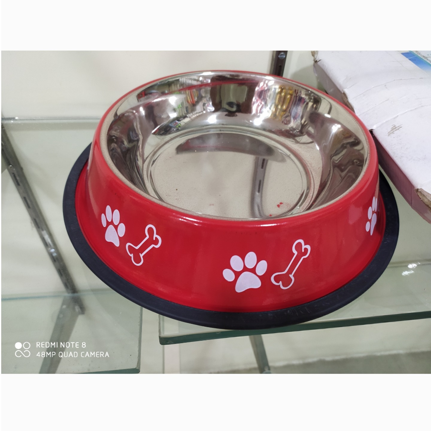 Pet Food Bowl Stainless-steel 