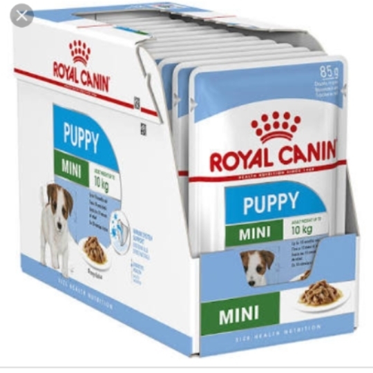 Royal Canin Mini Puppy 1.02kg 85g  12 pouches