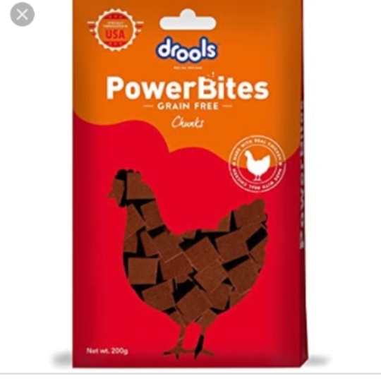 Drools Treats Powebites-Chunks 200g