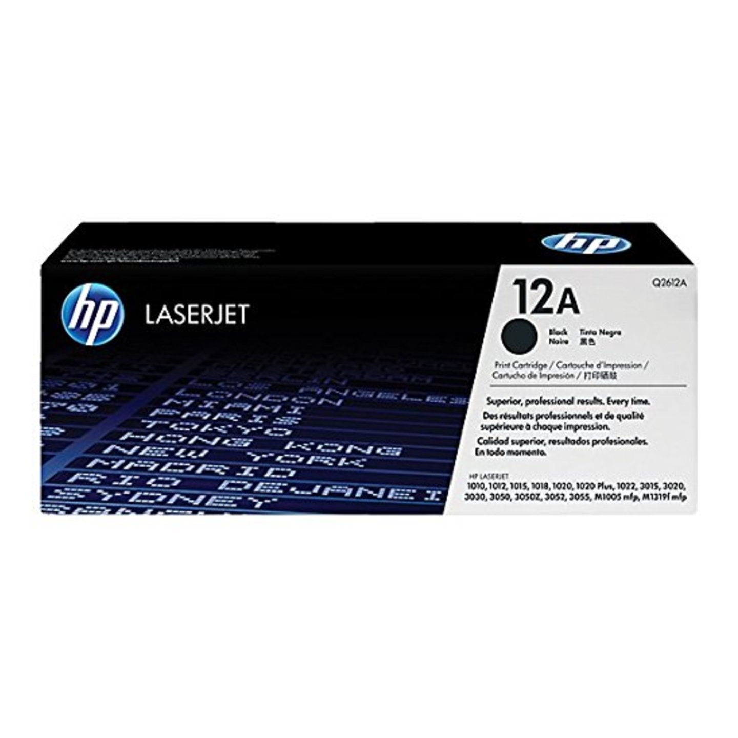 HP 12A Black Laserjet Toner Cartridge (Q2612A)