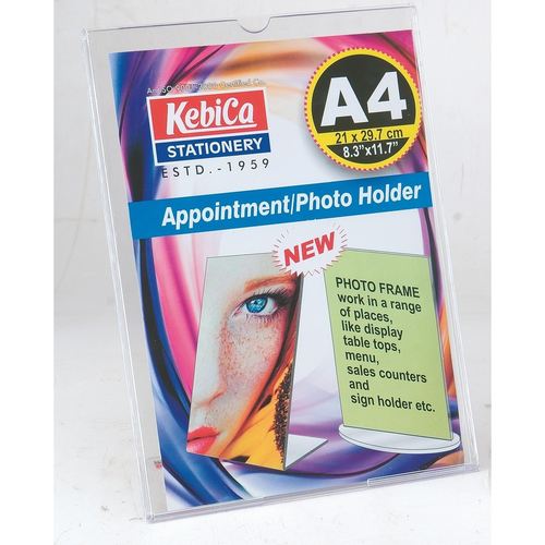 Appointment Photo Holder A-6 L SHAPE IM STAND (21x29.7 cm) 8.3