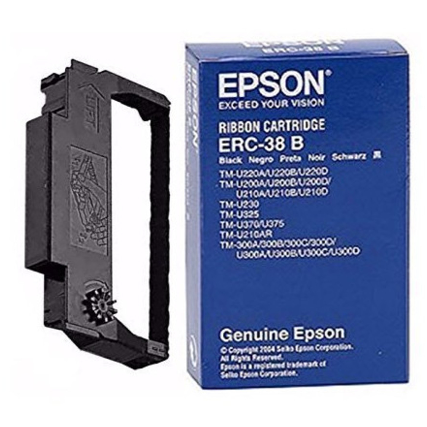 Epson Ribbon Cartridge Black - Erc38 (B)