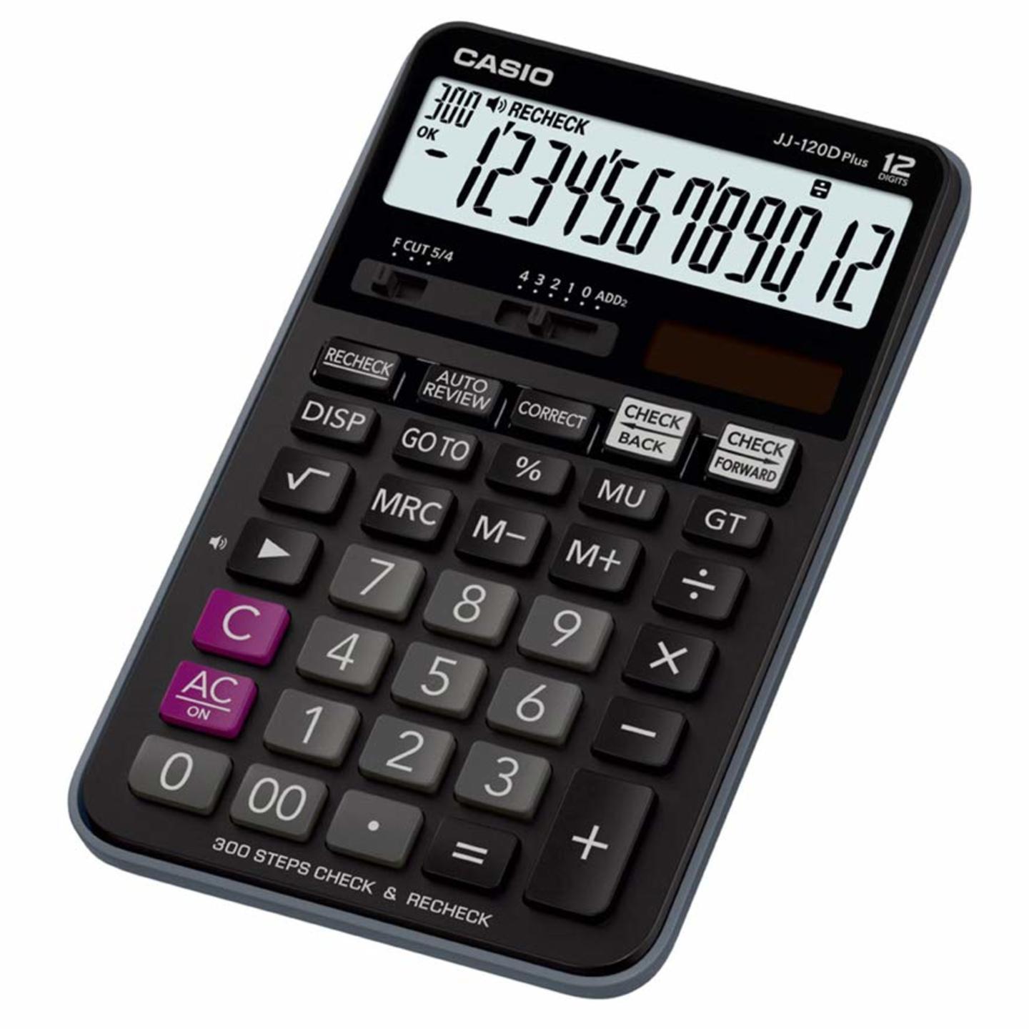 Casio JJ-120DPlus Desktop Calculator