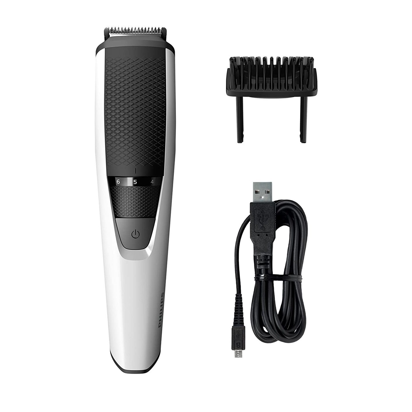 Philips BT3201/15 Cordless Beard Trimmer (Black and White)