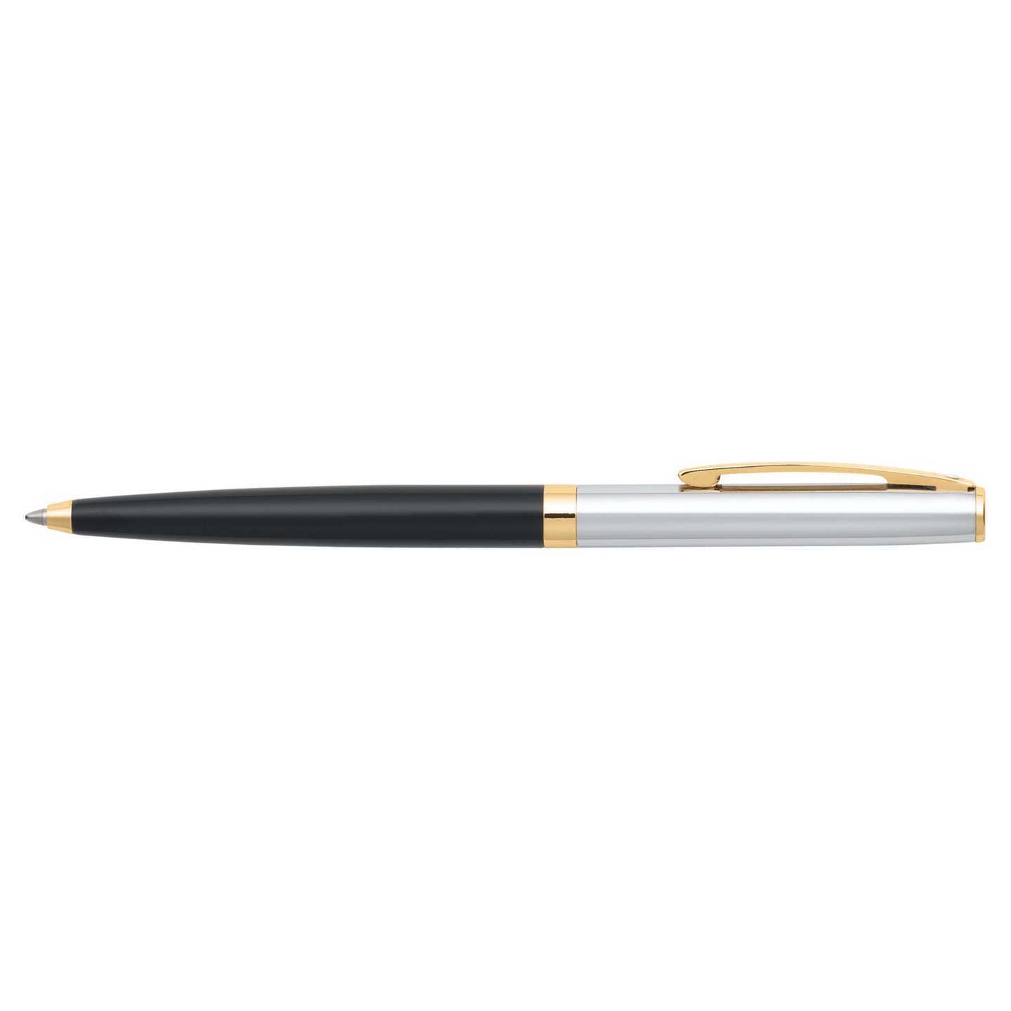 Sheaffer Sagaris Black Barrel and Chrome Cap Ballpoint Pen