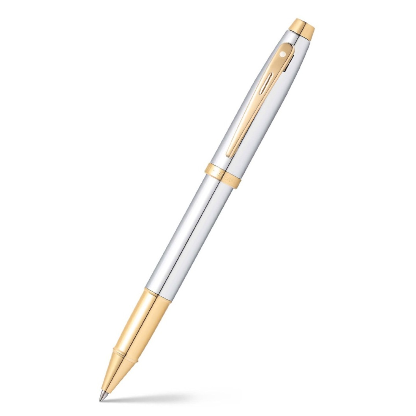 Sheaffer 9340 Gift 100 Rollerball Pen – Bright Chrome With Gold Tone Trim