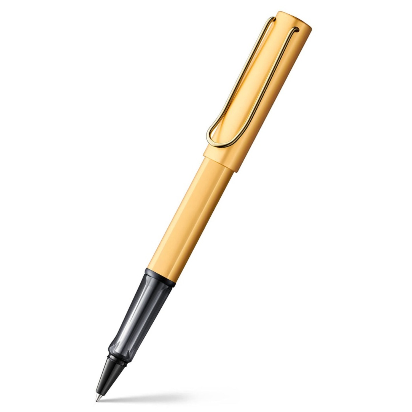 Lamy Lx A375 Rollerball Pen – Gold With Gold Metal Clip